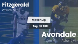 Matchup: Fitzgerald vs. Avondale  2018