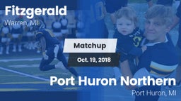 Matchup: Fitzgerald vs. Port Huron Northern  2018