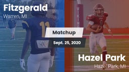 Matchup: Fitzgerald vs. Hazel Park  2020