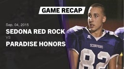 Recap: Sedona Red Rock  vs. Paradise Honors  2015