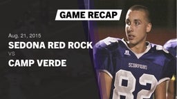 Recap: Sedona Red Rock  vs. Camp Verde  2015