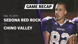 Recap: Sedona Red Rock  vs. Chino Valley  2015