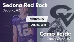Matchup: Red Rock vs. Camp Verde  2016