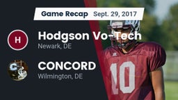 Recap: Hodgson Vo-Tech  vs. CONCORD  2017