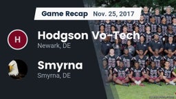 Recap: Hodgson Vo-Tech  vs. Smyrna  2017