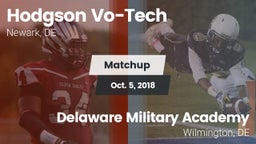 Matchup: Hodgson Vo-Tech vs. Delaware Military Academy  2018
