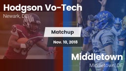 Matchup: Hodgson Vo-Tech vs. Middletown  2018