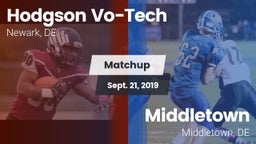 Matchup: Hodgson Vo-Tech vs. Middletown  2019