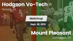 Matchup: Hodgson Vo-Tech vs. Mount Pleasant  2019