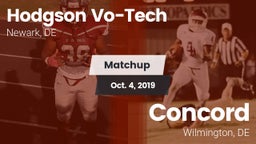 Matchup: Hodgson Vo-Tech vs. Concord  2019
