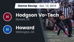 Recap: Hodgson Vo-Tech  vs. Howard  2019