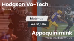 Matchup: Hodgson Vo-Tech vs. Appoquinimink  2020