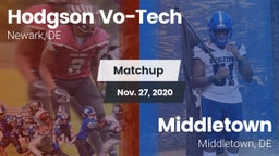 Matchup: Hodgson Vo-Tech vs. Middletown  2020