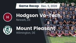 Recap: Hodgson Vo-Tech  vs. Mount Pleasant  2020