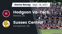 Recap: Hodgson Vo-Tech  vs. Sussex Central  2021