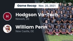 Recap: Hodgson Vo-Tech  vs. William Penn  2021