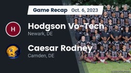 Recap: Hodgson Vo-Tech  vs. Caesar Rodney  2023