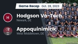 Recap: Hodgson Vo-Tech  vs. Appoquinimink  2023