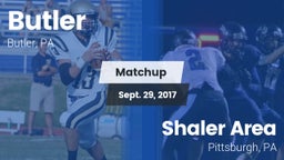 Matchup: Butler vs. Shaler Area  2017