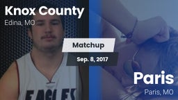 Matchup: Knox County vs. Paris  2017
