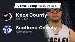 Recap: Knox County  vs. Scotland County  2017