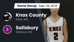 Recap: Knox County  vs. Salisbury  2018