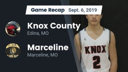 Recap: Knox County  vs. Marceline  2019