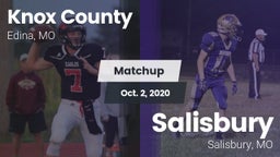 Matchup: Knox County vs. Salisbury  2020