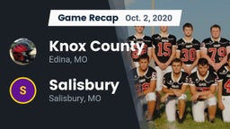 Recap: Knox County  vs. Salisbury  2020