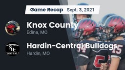 Recap: Knox County  vs. Hardin-Central Bulldogs 2021