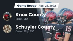 Recap: Knox County  vs. Schuyler County 2022