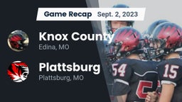 Recap: Knox County  vs. Plattsburg  2023
