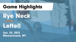 Rye Neck  vs Leffell Game Highlights - Jan. 23, 2023