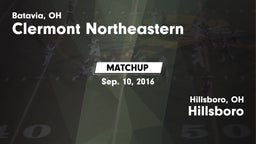 Matchup: Clermont Northeaster vs. Hillsboro 2016