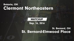 Matchup: Clermont Northeaster vs. St. Bernard-Elmwood Place  2016