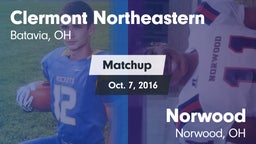 Matchup: Clermont Northeaster vs. Norwood  2016