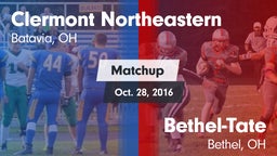 Matchup: Clermont Northeaster vs. Bethel-Tate  2016