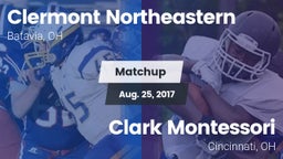 Matchup: Clermont Northeaster vs. Clark Montessori  2017