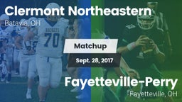 Matchup: Clermont Northeaster vs. Fayetteville-Perry  2017