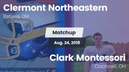 Matchup: Clermont Northeaster vs. Clark Montessori  2018