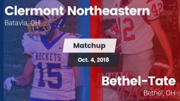Matchup: Clermont Northeaster vs. Bethel-Tate  2018