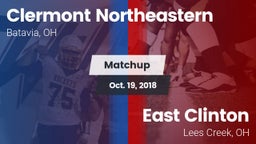 Matchup: Clermont Northeaster vs. East Clinton  2018