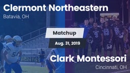 Matchup: Clermont Northeaster vs. Clark Montessori  2019