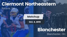 Matchup: Clermont Northeaster vs. Blanchester  2019