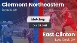 Matchup: Clermont Northeaster vs. East Clinton  2019