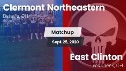 Matchup: Clermont Northeaster vs. East Clinton  2020
