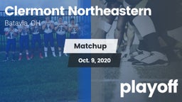 Matchup: Clermont Northeaster vs. playoff 2020