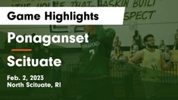 Ponaganset  vs Scituate  Game Highlights - Feb. 2, 2023