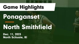 Ponaganset  vs North Smithfield  Game Highlights - Dec. 11, 2023