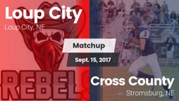 Matchup: Arcadia/Loup City vs. Cross County  2017